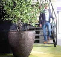grote buiten bloempot