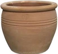 aardewerk bloempotten