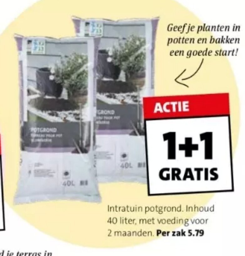 hubo potgrond 40 liter