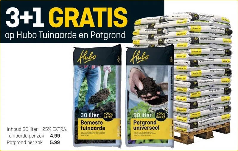 potgrond hubo prijs