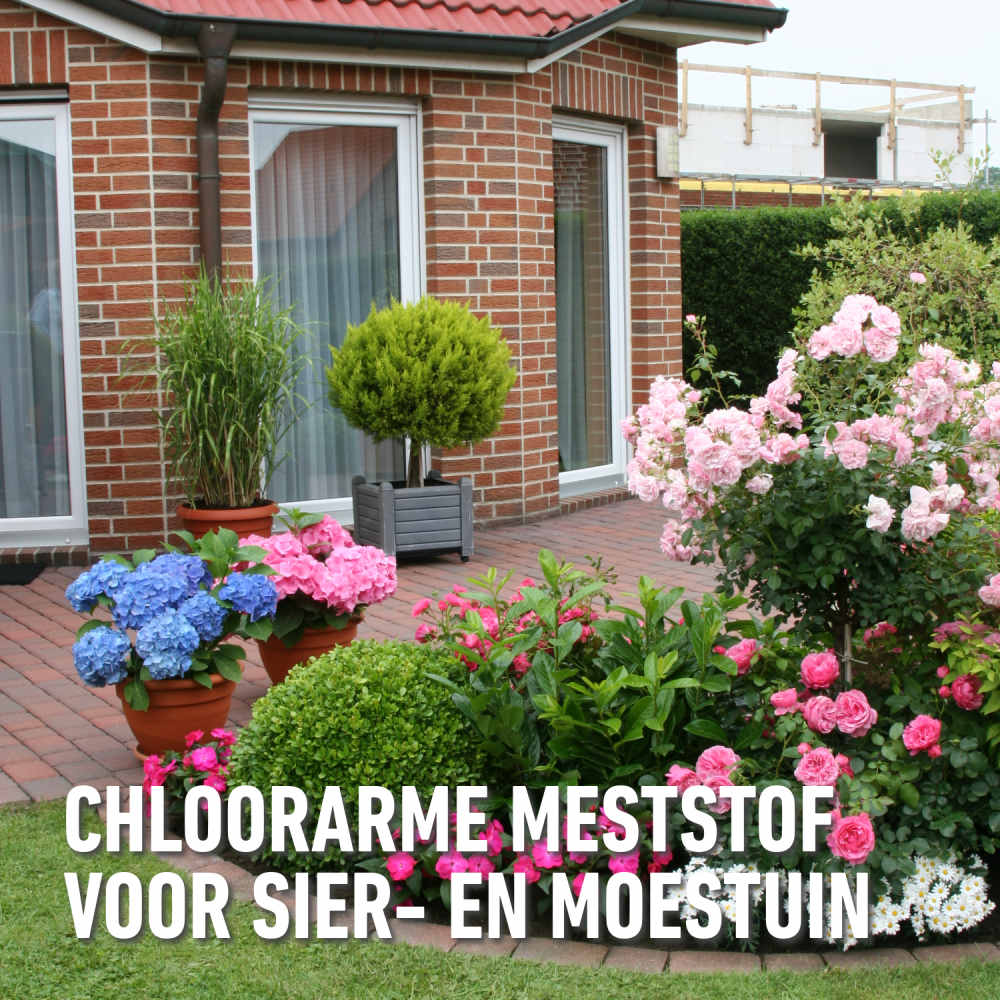 meststof blauwe korrel