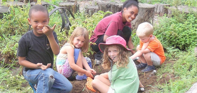 tuinieren met kinderen