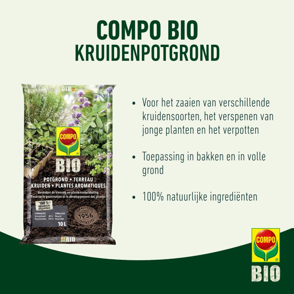 potgrond voor kruiden