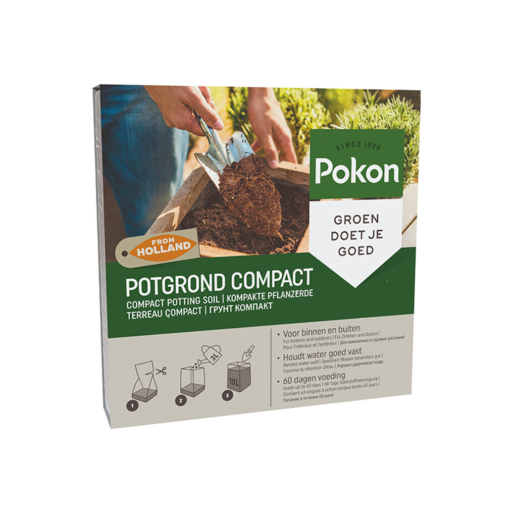 kokos potgrond action